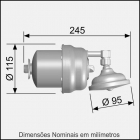 Ducha Classica Branco Cardal 7,8kw/220v Aq 094/2