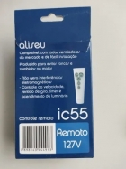 Controle Remoto P/vent Teto Aliseu Ic55 127v Bluetooth