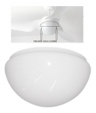 Globo Cupula Vidro Para Ventilador De Teto Aliseu Terral