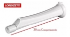 Cano Braço Para Chuveiro Lorenzetti Pvc 30cm Branco