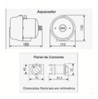 Aquecedor Super Hidro Inox Cardal 220v 8200w Aq-093/2