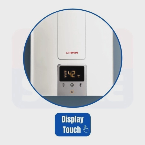 Aquecedor De Água A Gás Gn Lz1600de Com Kit Instalação Lorenzetti - Image 4