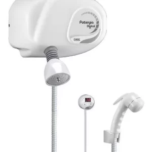 DUCHA POTENZA FLEX DIGITAL PRESSURIZADA C/DESVIADOR BR 220V 7800W CARDAL AQ105/2