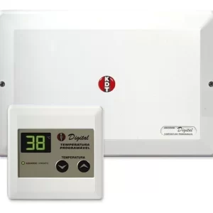 AQUECEDOR ELÉTRICO CENTRAL DIGITAL BRANCO 220V 10.560W KDT - 2028