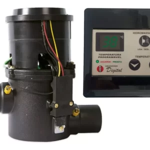 AQUECEDOR HIDROMASSAGEM DIGITAL BLACK 220V 8.800W KDT - 2770