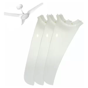 Jogo De Hélices 3 Pás Ventilador De Teto Aliseu Slim