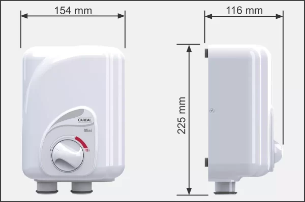 Aquecedor P/ Piscina MINI Cardal 220v 2000w AQ-265/2 - Image 4