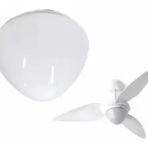 Globo De Vidro Para Ventilador De Teto Aliseu Tradicional