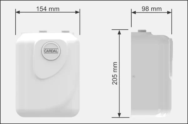 Aquecedor Individual Plus Cardal 5.000w 110v AQ248/1 - Image 2