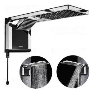CHUVEIRO ACQUA DUO BLACK/CR 220V/7800W LORENZETTI