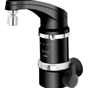 TORNEIRA ELETRICA 4T ELEGANCE PRETA PAREDE 220V 5.400W FAME 3995