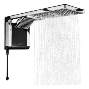CHUVEIRO ACQUA DUO BLACK/CR 220V/6800W LORENZETTI
