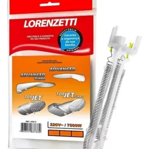 RESISTÊNCIA CHUVEIRO ADVANCED/TOP JET MULTITEPERATURA 220V 7500W LORENZETTI 3055 O