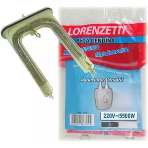 RESISTENCIA AQUECEDOR VERSATIL 220V 5500W LORENZETTI 755 G