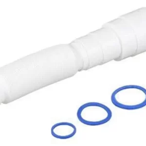 Sifão Sanfonado Extensivo Universal Branco - Luconi Plásticos