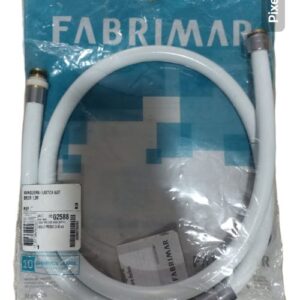 FLEXÍVEL 1,60m PLÁSTICA COM LUVAS CROMADA AJET FABRIMAR 02588