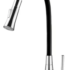 Torneira Monocomando Lorenflex 2257 B27 Preta Lorenzetti