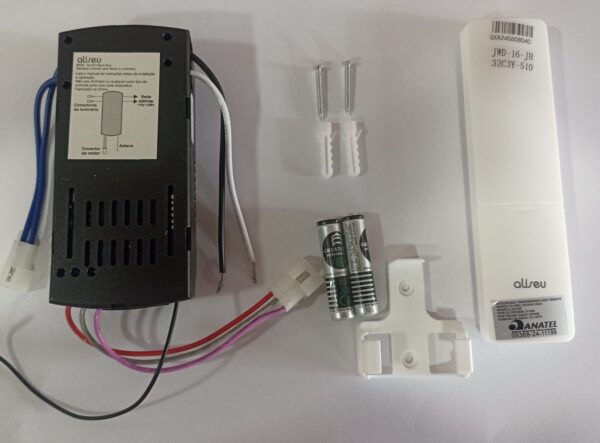 kit Módulo receptor + Controle Remoto Ventilador De Teto Aliseu Nano Eco - Image 3